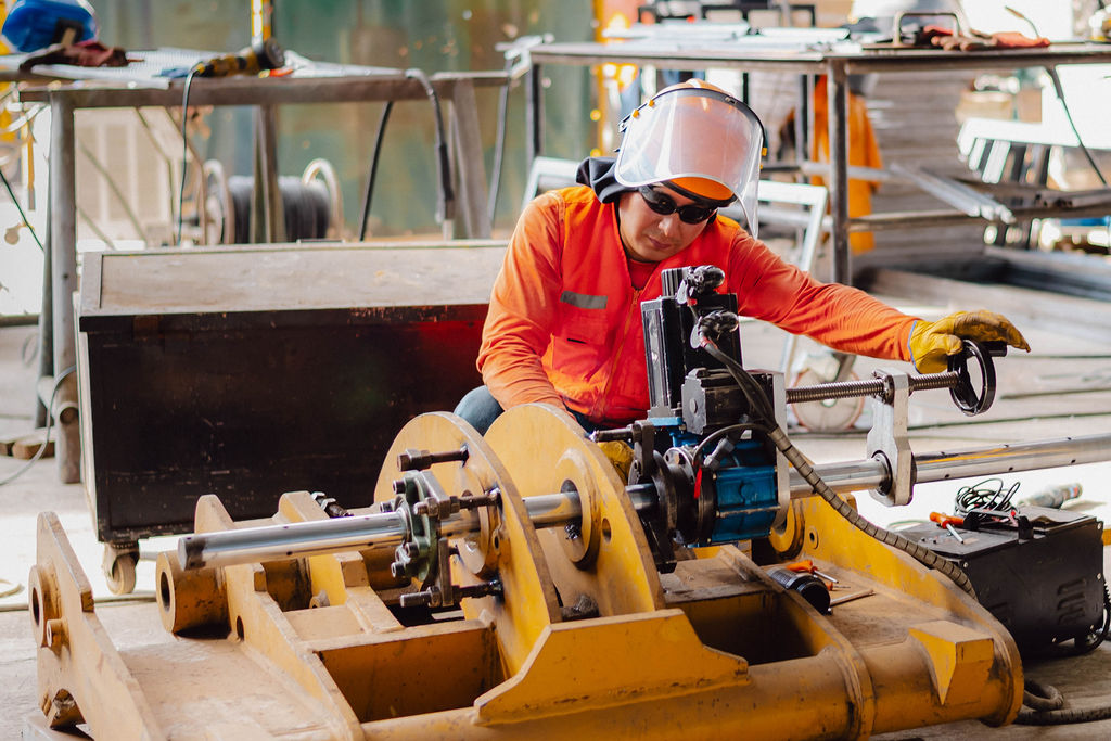 Vista panorámica de operaciones industriales EXA Corporation