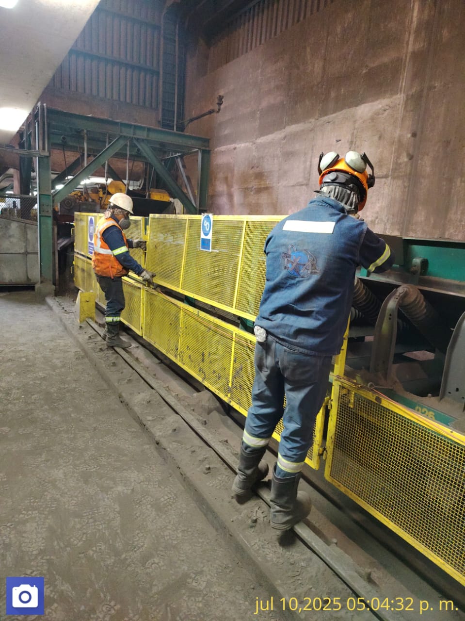 Instalación de guardas y componentes